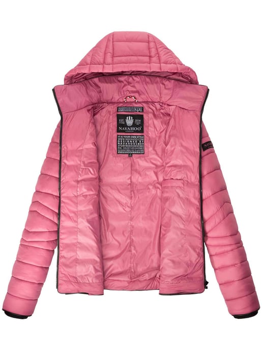 Navahoo Dames Gewatteerde Jas Lulana – Licht, Trendy & Afneembare Capuchon - Image 4