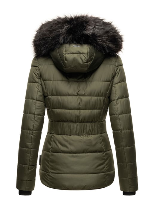 Navahoo Dam Quiltad Jacka Zuckerbiene – Varm, Stilfull & Med Teddyfoder och Huva - Image 4
