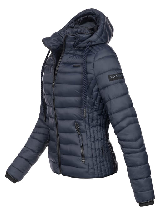Navahoo Dames Gewatteerde Jas Lulana – Licht, Trendy & Afneembare Capuchon - Image 3
