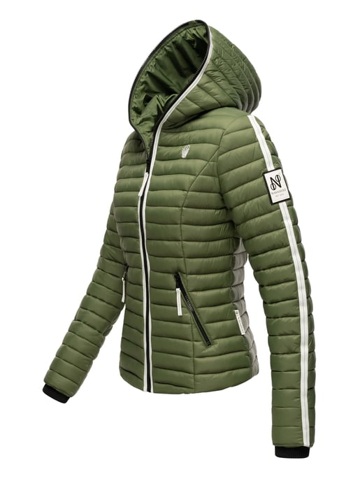 Navahoo Dames Gewatteerde Jas Kimuk Princess – Licht, Modern & Met Capuchon - Image 3