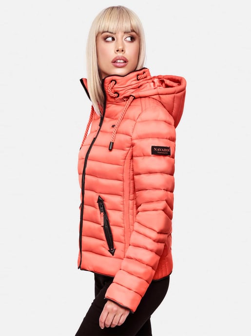 Navahoo Dames Gewatteerde Jas Lulana – Licht, Trendy & Afneembare Capuchon - Image 4