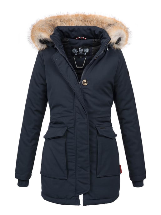 Navahoo Dames Winterjas Schneeengel – Warm, Waterafstotend & Met Afneembare Bontkraag - Image 1