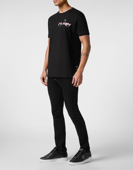 T-shirt Rund Hals Krom - Image 3
