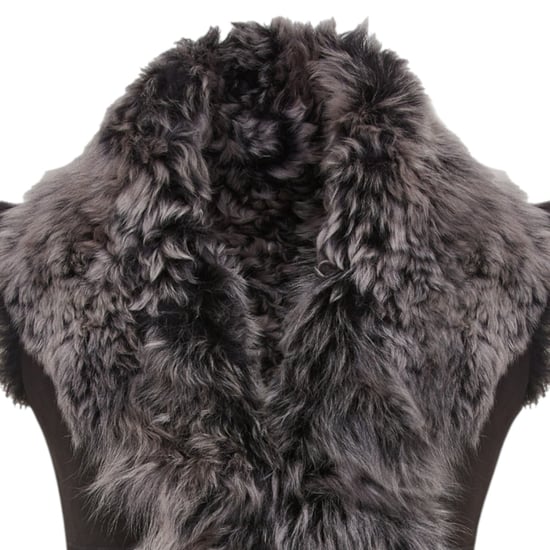 Svart Toscana Shearling Nappa Läder Fårskinnsväst Dam - Parkes - Image 5