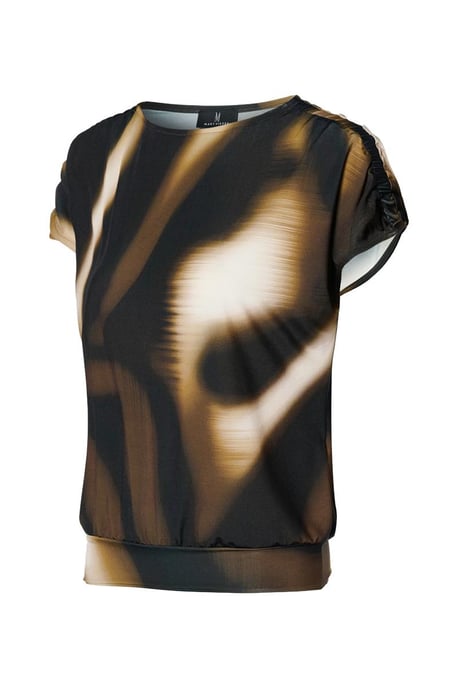 Blandy Print Top Olijfgroen / Multi - Image 3
