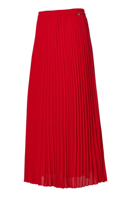 Lara Plisse Rok Rood - Image 3