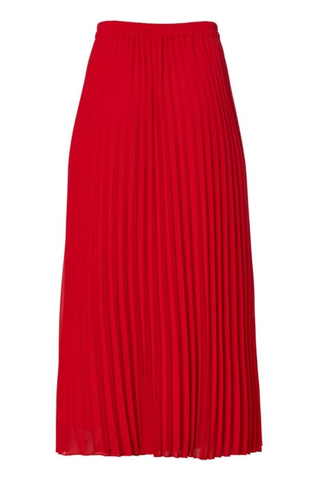 Lara Plisse Rok Rood - Image 4
