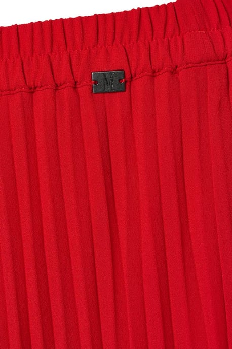 Lara Plisse Rok Rood - Image 5