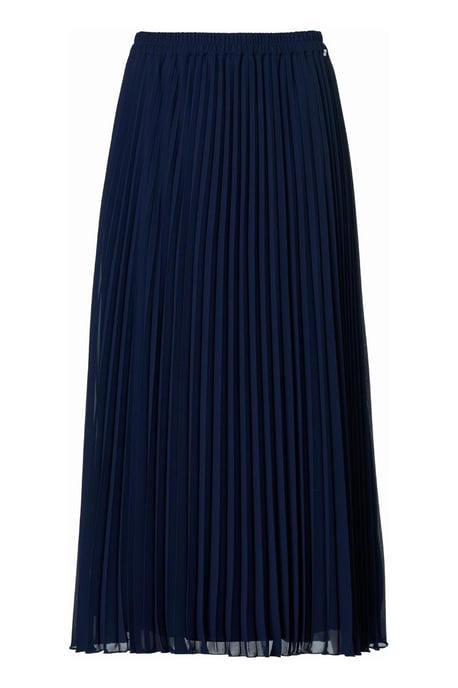 Lara Plisse Rok Navy - Image 2