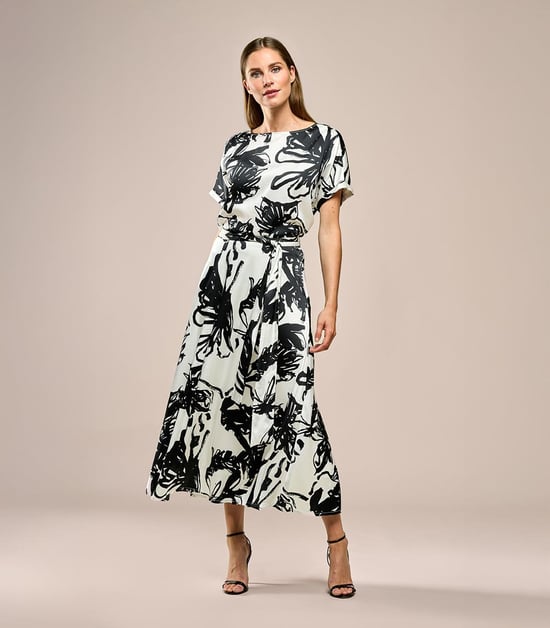 Carissa Print Rok Zwart / Wit - Image 6