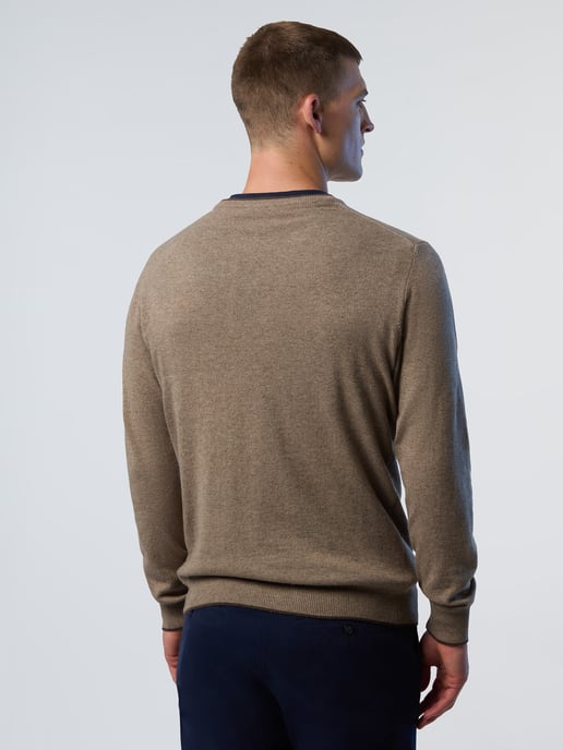 North Sails Sweater V-neck with embroidered logo - Image 2