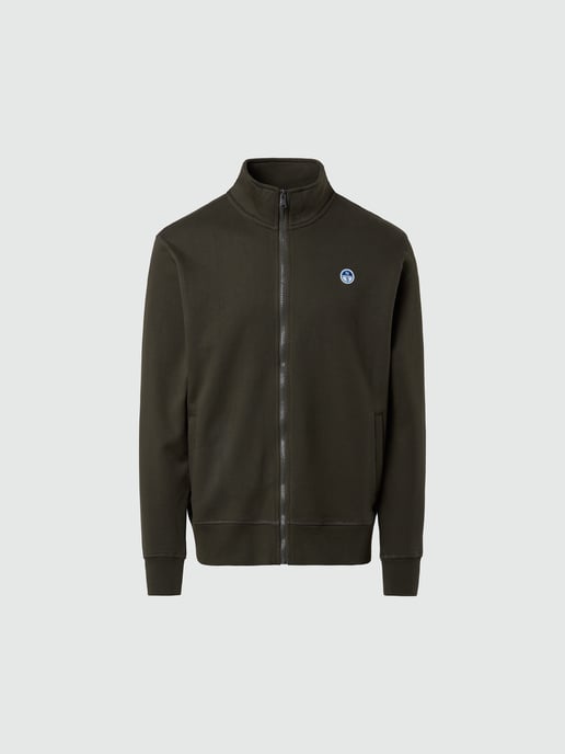 North Sails Sweatshirt Volledige ritssluiting met logopatch - Image 3