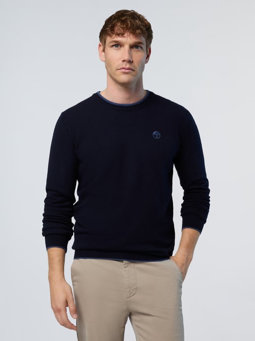 North Sails Sweater Crew-neck with embroidered logo - Image 4