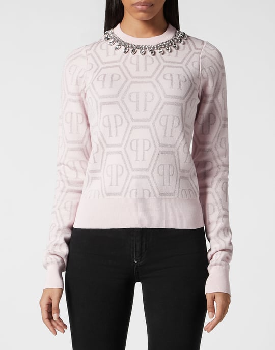 Pullover Ronde Hals Monogram - Image 2
