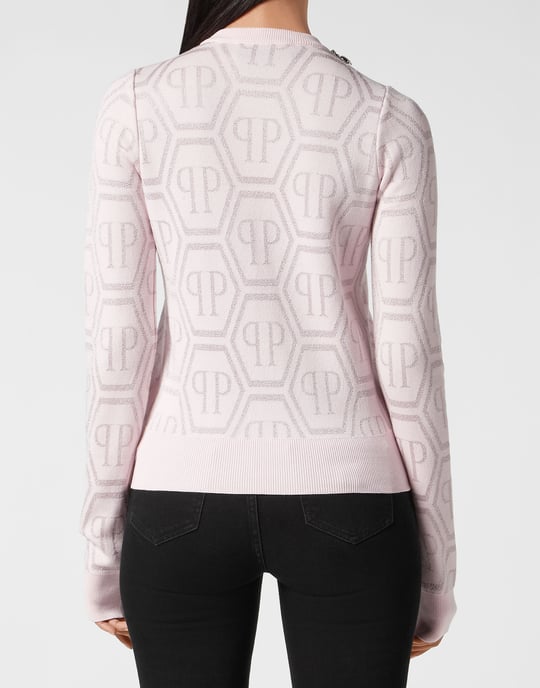 Pullover Ronde Hals Monogram - Image 5