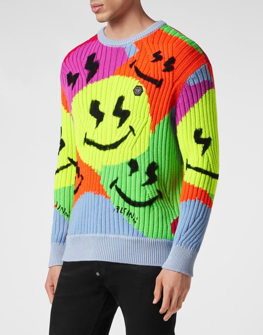 Pullover Ronde Hals Smile - Image 2