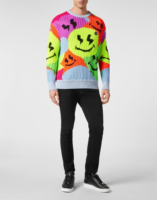 Pullover Ronde Hals Smile - Image 3