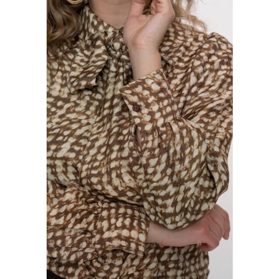 Geisha Blouse brown - Image 6