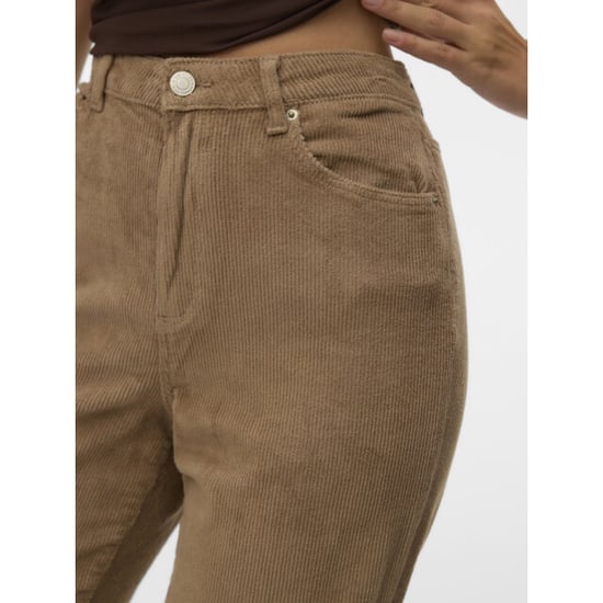 Vero Moda Vmtessa hr wide corduroy pants noos licht - Image 4