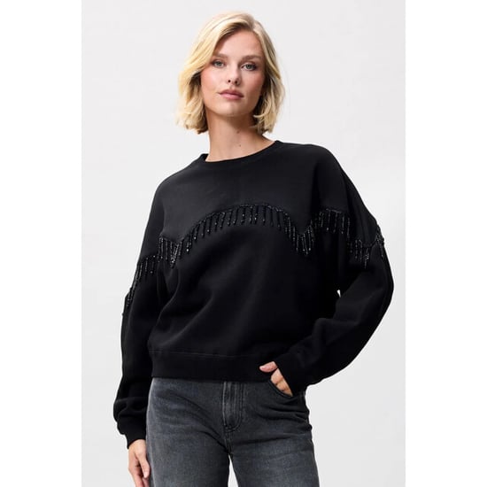Catwalk Junkie 2504020609 beaded fringed sweater - Image 1