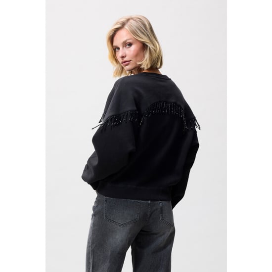 Catwalk Junkie 2504020609 beaded fringed sweater - Image 2