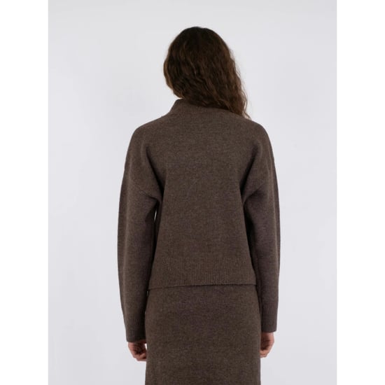 Neo Noir paulina knit blouse 159703 205 brown melange - Image 4