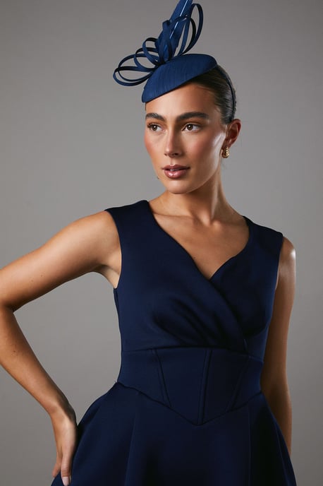 Bardot Scuba Midi Dress - Image 4