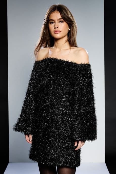 Runway 1.8.1.8 Tinsel Mini Dress - Image 1