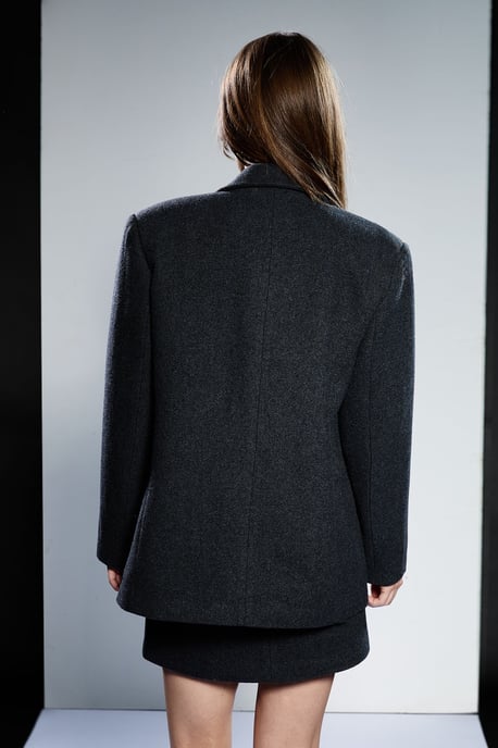 Runway 1.8.1.8 Wool Mix Double Breasted Blazer - Image 3