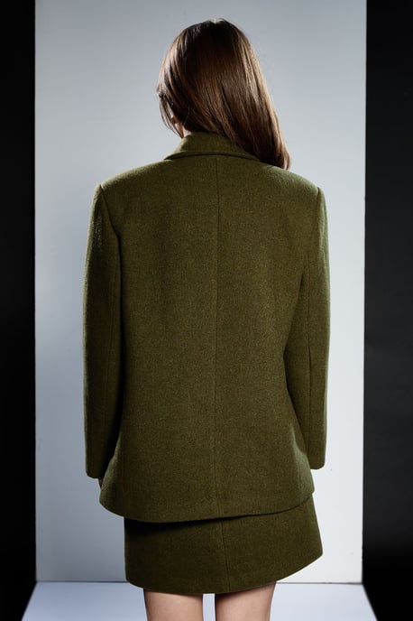 Runway 1.8.1.8 Wool Mix Double Breasted Blazer - Image 3