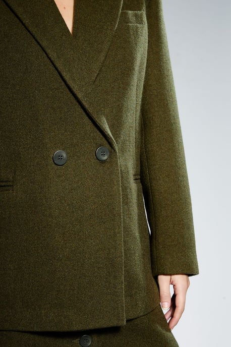 Runway 1.8.1.8 Wool Mix Double Breasted Blazer - Image 4