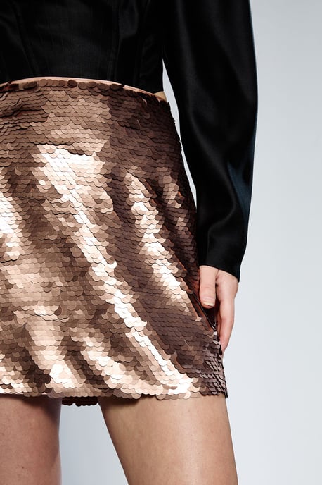 Runway 1.8.1.8 Sequin Mini Skirt - Image 4