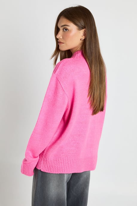 Brushed Knit V Neck Jumper - Image 2