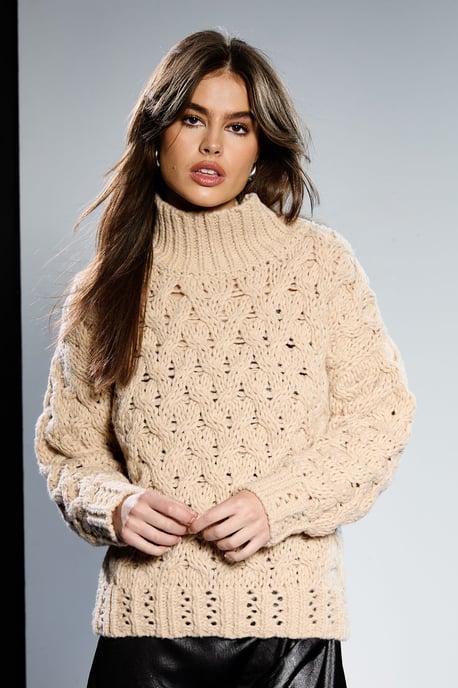 Runway 1.8.1.8 Cable Knit Jumper - Image 1