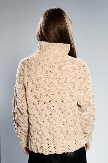 Runway 1.8.1.8 Cable Knit Jumper - Image 3