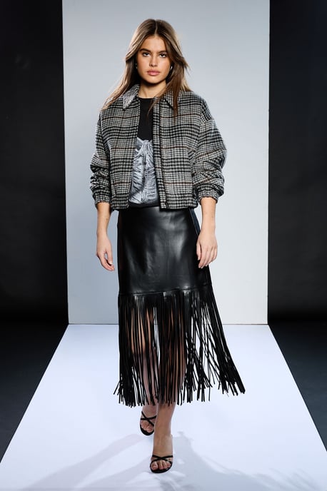 Runway 1.8.1.8 Check Bomber Jacket - Image 2