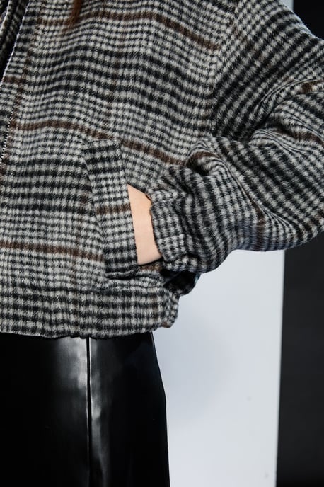 Runway 1.8.1.8 Check Bomber Jacket - Image 4