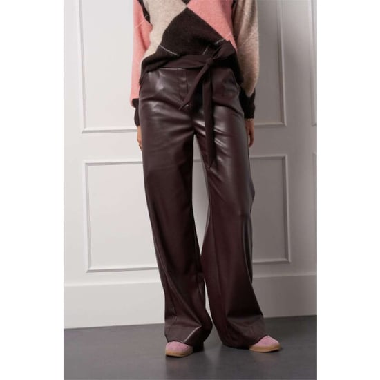 Studio Anneloes Lexie faux leather trousers - Image 5