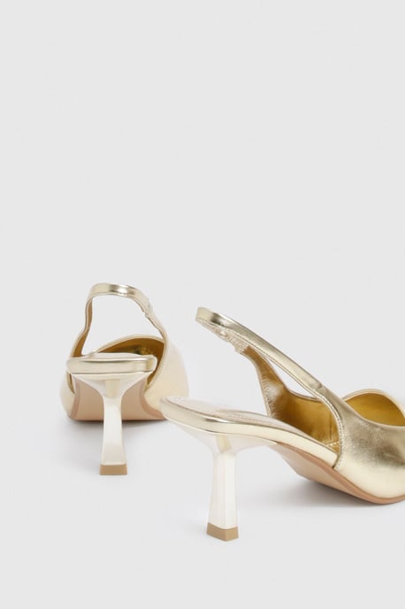 Wide Fit Low Stiletto Slingback Court - Image 4