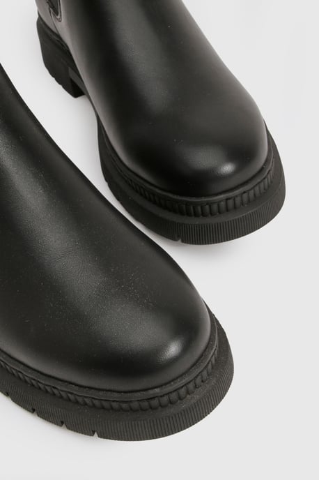 Elastic Panel Tab Detail Chelsea Boot - Image 5