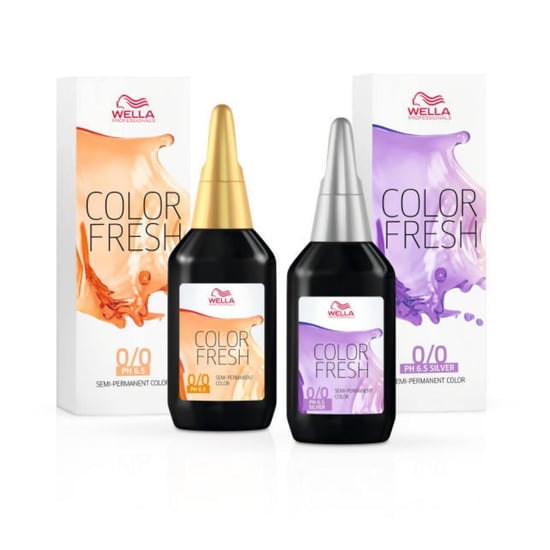 Wella Color Fresh Hair Toner 75ml - 5/55 Light Brown/Intense Red Violet - Image 1