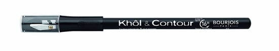 Bourjois Paris Khol and Contour with Built-in Sharpener 1.14g - Noir Black - Image 1