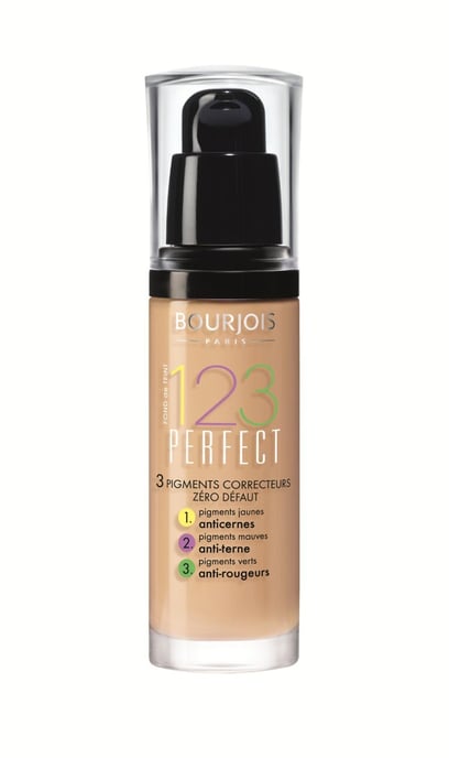 Bourjois Paris 123 Perfect Foundation 30ml New & - 55 Dark Beige - Image 2