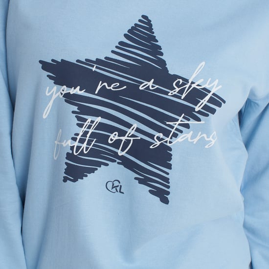 Damen Winter-Pyjama aus Plüsch-Baumwolle KLP2 - Image 2