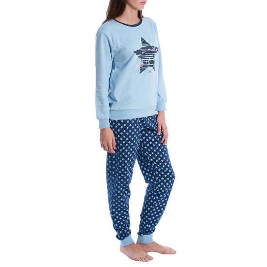 Damen Winter-Pyjama aus Plüsch-Baumwolle KLP2 - Image 3