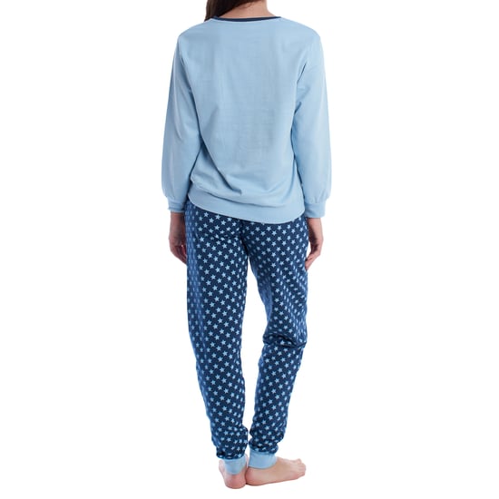 Damen Winter-Pyjama aus Plüsch-Baumwolle KLP2 - Image 4