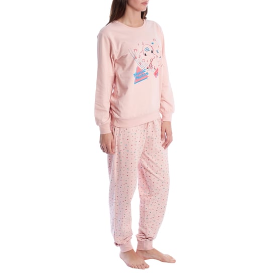Damen Winter-Pyjama aus Plüsch-Baumwolle KLP2 - Image 3