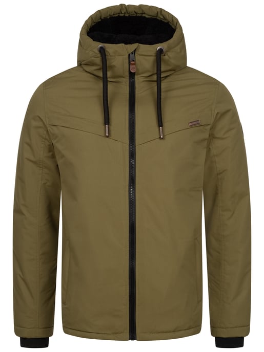 Alessandro Salvarini heren winterjas AS-331 met teddyvoering en capuchon - Image 2