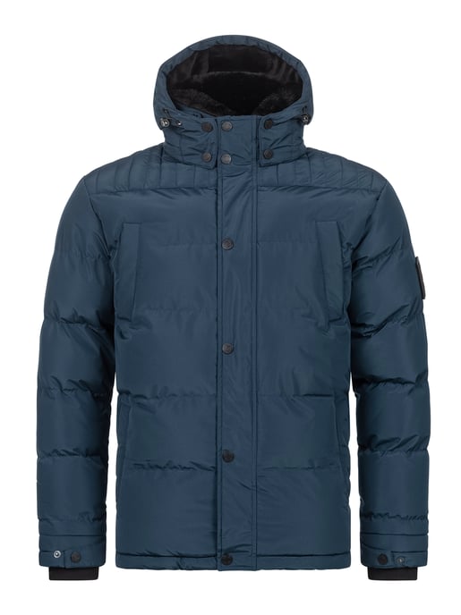 Alessandro Salvarini heren winterjas AS-326 met teddyvoering en afneembare capuchon - Image 3