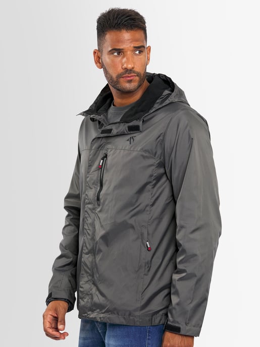 A. Salvarini men’s waterproof rain jacket AS-323 lightweight with hood - Image 6